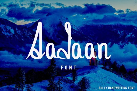 Aadaan: An Elegant Script Font for Modern Branding