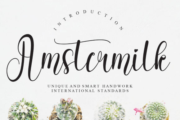 Amstermilk: A Quirky Handwritten Font for Campaigns