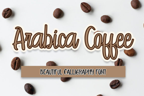 Arabica Coffee: A Sweet Script Typeface for Web Design
