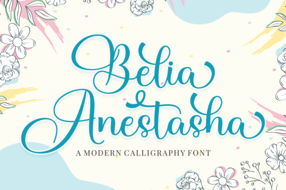 Belia Anestasha: A Premium Script Font for Campaigns