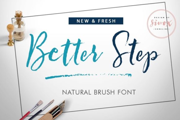 Better Step: An Elegant Script Font for Business