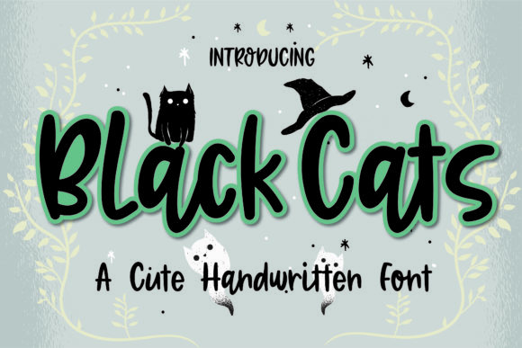 BlackCats: A Handwritten Font for Bold Campaigns
