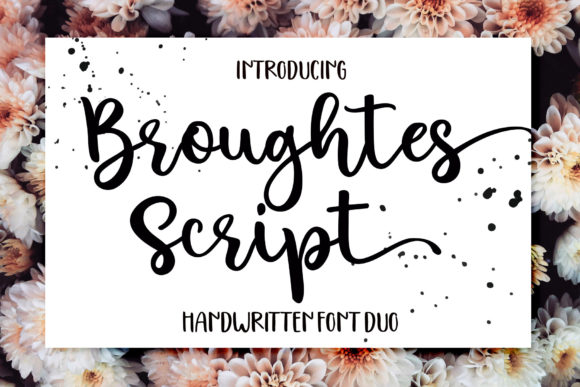Broughtes: A Premium Script Font for Business Branding