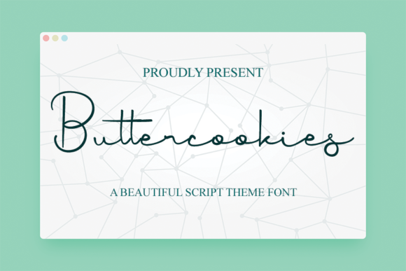 Butter Cookies: A Premium Script Font for Brand Identity