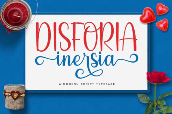 Disforia Inersia: A Premium Handwritten Font for Business