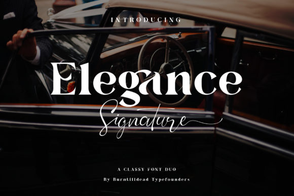 Elegance Signature: A Premium Font for Branding
