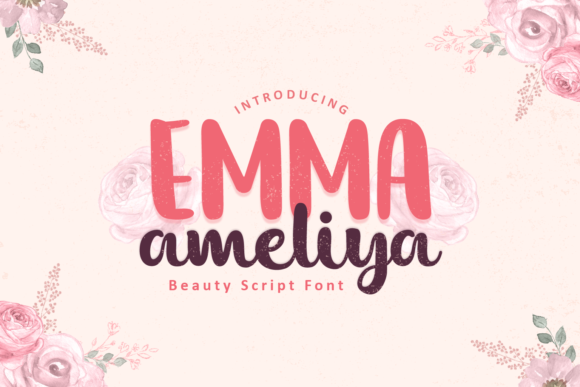 Emma Ameliya: A Handwritten Font for Modern Editorial Design