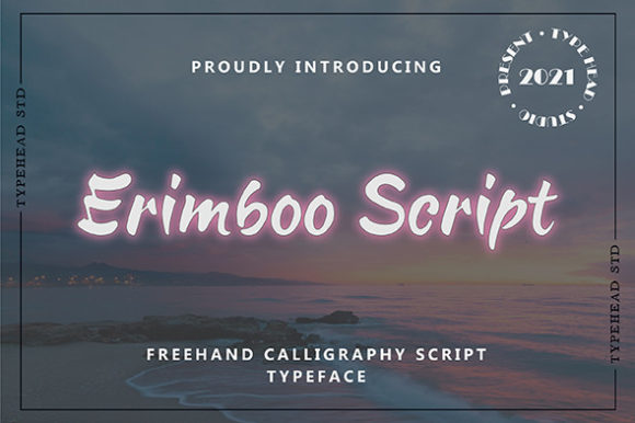 Erimboo: A Bold Handwritten Font for Small Business Branding