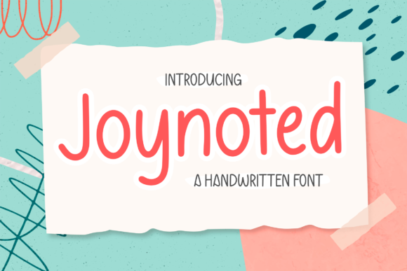 Joynoted: A Handwritten Font for Authentic Editorial Design