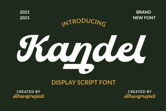 Kandel: A Bold Handwritten Font for Your Brand