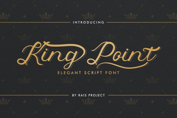 King Point: A Vintage Script Font for Your Brand