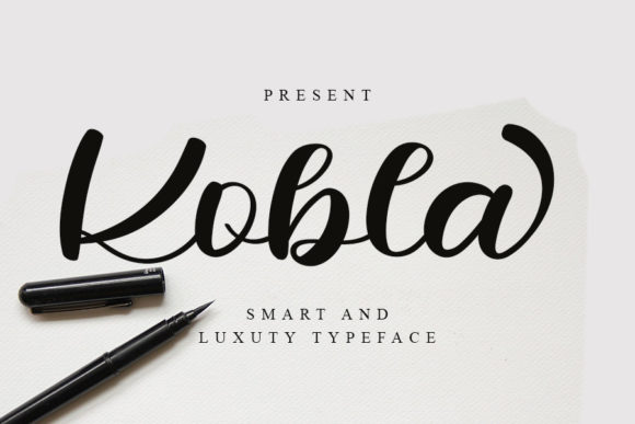 Kobla: A Premium Script Font for Web Design