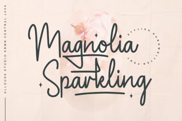 Magnolia Sparkling: A Premium Script Font for Branding