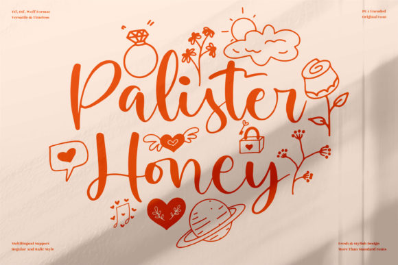 Palister Honey: A Chic Handwritten Font for Brands