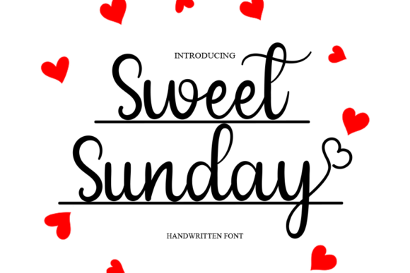 Sweet Sunday: A Handwritten Font for Modern Web Design