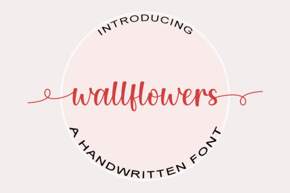 Wallflowers: A Charming Script Font for Web Design